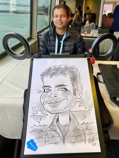 Gallery photo 4 of Caricatures by Zach!