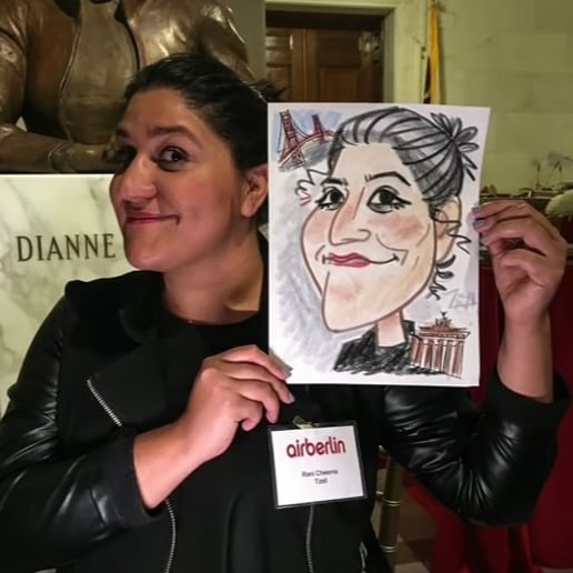 Gallery photo 9 of Caricatures by Zach!