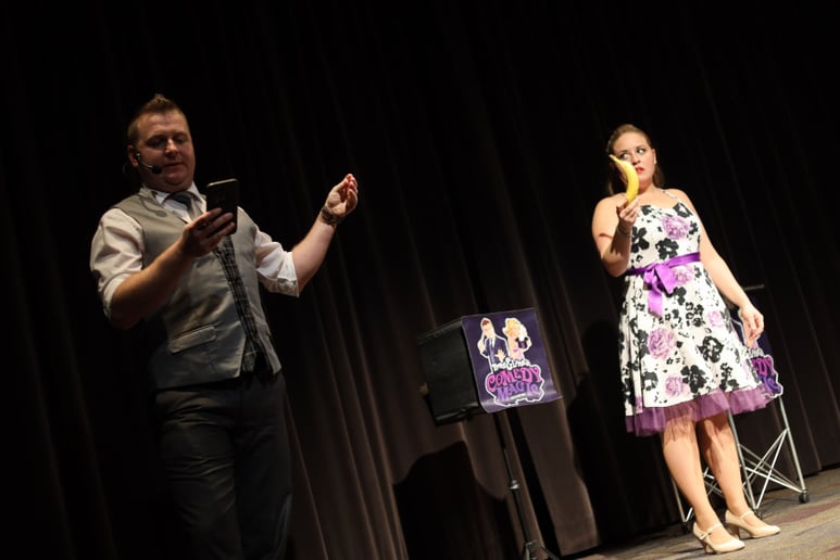 Gallery photo 3 of Trevor & Lorena Comedy Magic