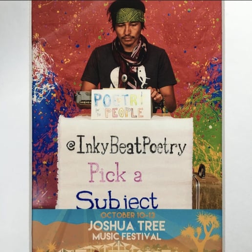 Gallery photo 10 of Derek, Typewriter Poet