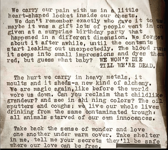 Gallery photo 2 of Aryanah, Typewriter Poet
