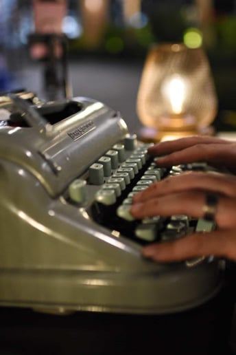 Gallery photo 1 of Juan, Typewriter Poet