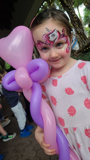 Gallery photo 2 of Unicorn Creator Face Painting & Balloons