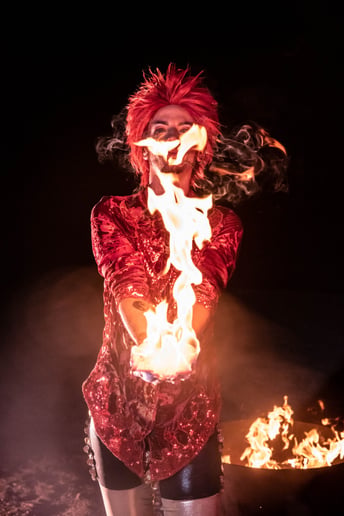 Gallery photo 3 of Unique blend of Burlesque, Drag, & Fire