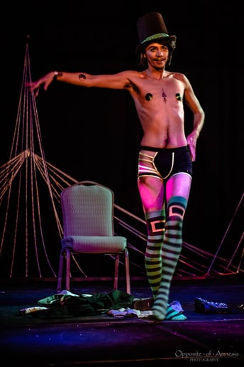 Gallery photo 5 of Unique blend of Burlesque, Drag, & Fire