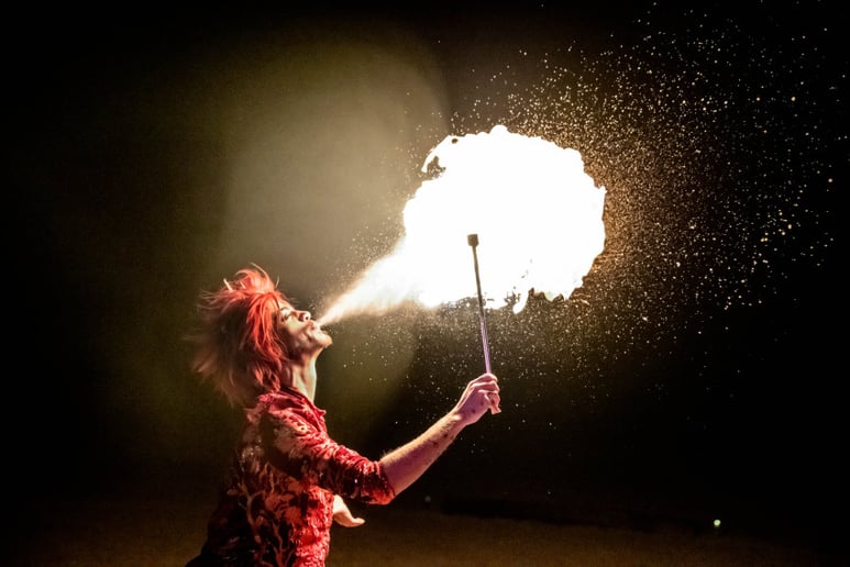 Gallery photo 1 of Unique blend of Burlesque, Drag, & Fire