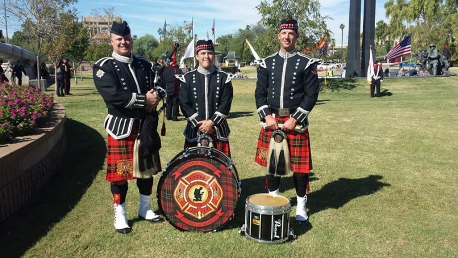Gallery photo 2 of United Yuma Firefighters Pipes and Drums