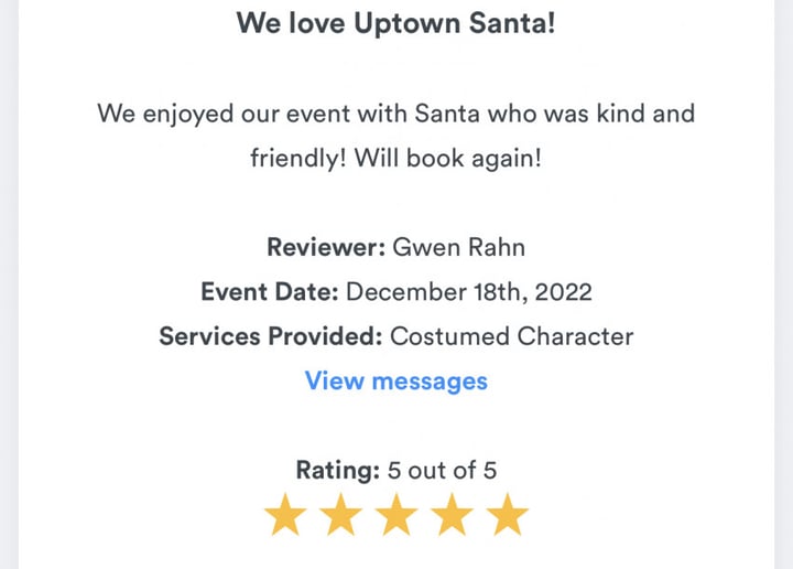 Gallery photo 13 of Uptown Santa