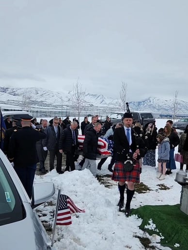 Gallery photo 22 of Utah Bagpiper - Johnny Miner