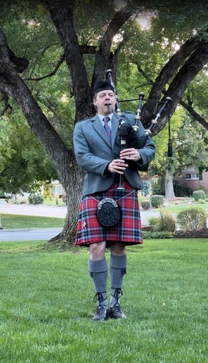 Gallery photo 61 of Utah Bagpiper - Johnny Miner