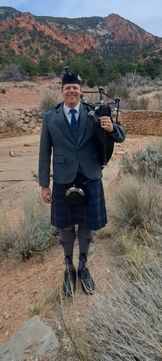 Gallery photo 54 of Utah Bagpiper - Johnny Miner