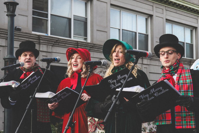 Gallery photo 4 of Very Merry Dickens Carolers & Christmas Present Carolers