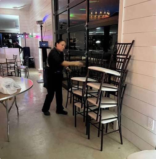 Gallery photo 7 of Vow to Clean Event Staff & Cleanup