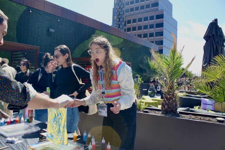 Gallery photo 5 of Marbling Art Experience