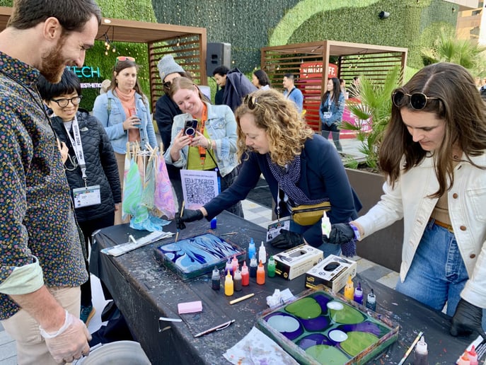 Gallery photo 2 of Marbling Art Experience