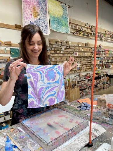 Gallery photo 8 of Marbling Art Experience