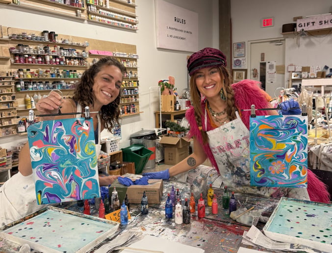 Gallery photo 7 of Marbling Art Experience