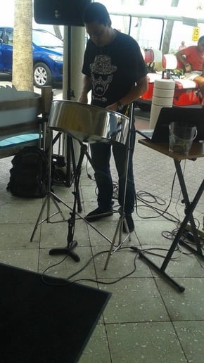Gallery photo 1 of Wayne Hackett steel pan player