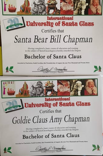 Gallery photo 7 of Santa Bear & Mrs. Goldie Claus