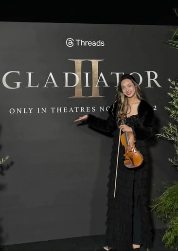 Gallery photo 2 of Wedding & Event Violinist - Yiran Yao
