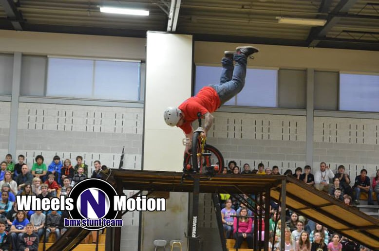 Gallery photo 2 of Wheels-N-Motion BMX Bicycle Stunt Shows