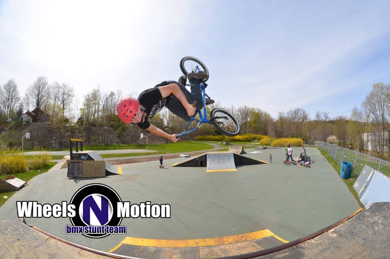 Gallery photo 6 of Wheels-N-Motion BMX Bicycle Stunt Shows