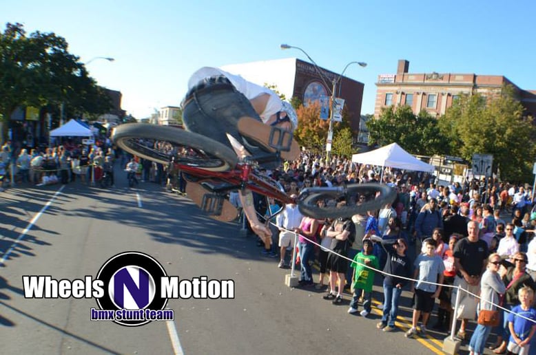Gallery photo 8 of Wheels-N-Motion BMX Bicycle Stunt Shows