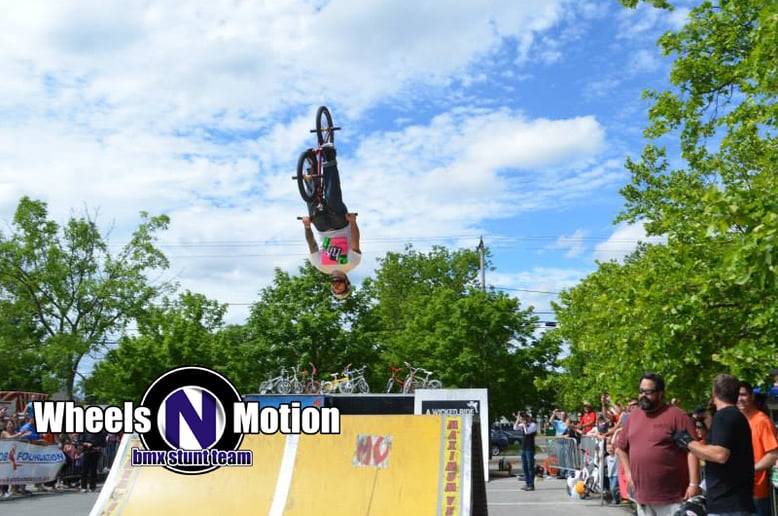 Gallery photo 10 of Wheels-N-Motion BMX Bicycle Stunt Shows