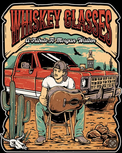 Gallery photo 7 of Whiskey Glasses: A Morgan Wallen Tribute