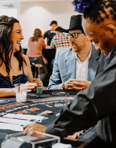 Gallery photo 6 of White Felt Casino Events