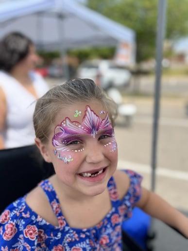Gallery photo 9 of Wild Raspberry Face Painting