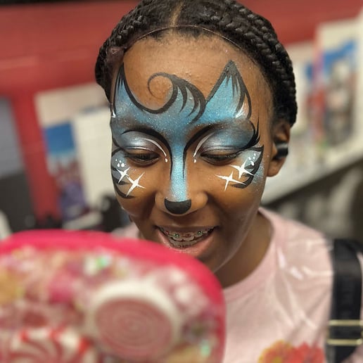 Gallery photo 7 of Wild Raspberry Face Painting