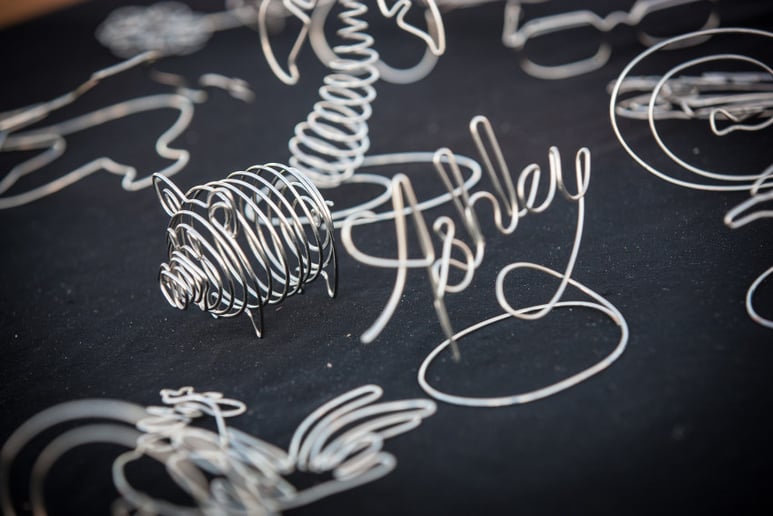Gallery photo 4 of Wire Sculpture Live