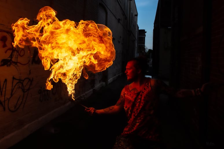 Gallery photo 2 of Wook's Fire Show