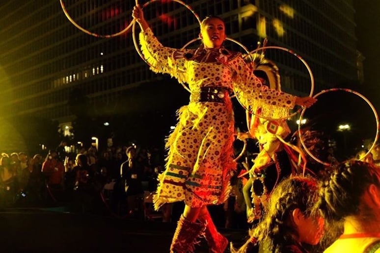 Gallery photo 4 of World Champion female Hoop dancer
