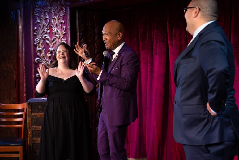 Gallery photo 4 of The Man in the Purple Suit - Jonathan Molo