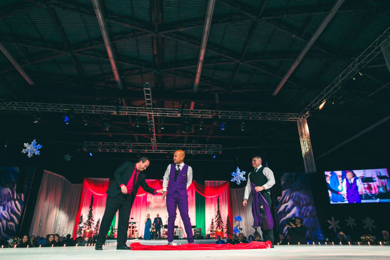 Gallery photo 7 of The Man in the Purple Suit - Jonathan Molo