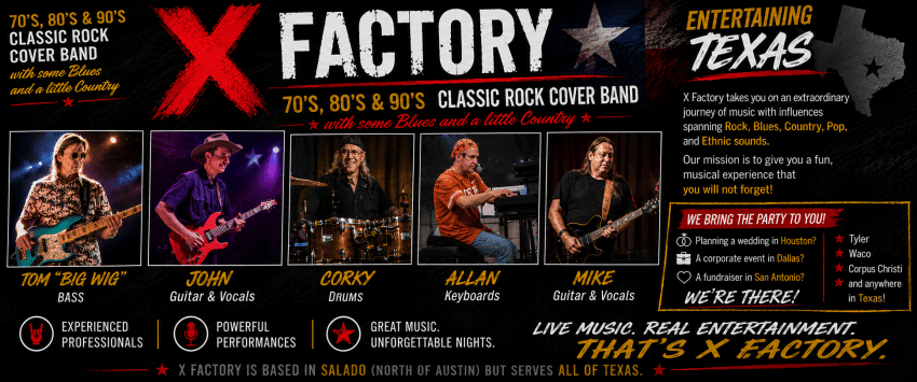 Gallery photo 1 of X Factory Band