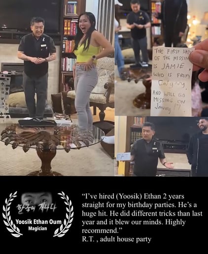 Gallery photo 9 of Y. Ethan Oum - Magic of Mentalism