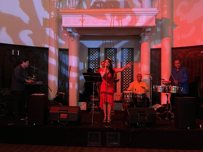 Gallery photo 31 of Yamila Guerra Latin Band Grammy Winner - Oscar’s - Walt Disney Hall