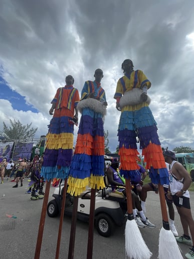 Gallery photo 4 of Kaisokah Moko Jumbies USA inc. (Stilt Dancers)