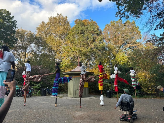 Gallery photo 6 of Kaisokah Moko Jumbies USA inc. (Stilt Dancers)