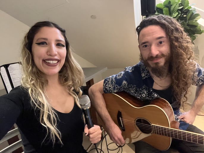 Gallery photo 1 of Zahra Lux & Chris Gardino Acoustic Duo