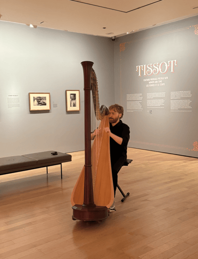 Gallery photo 3 of Zane Mallett, Harpist