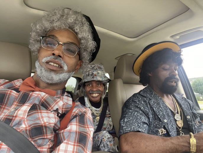 Gallery photo 8 of Zo Jones, Fred Sanford, Sho,Nuff Kat dog