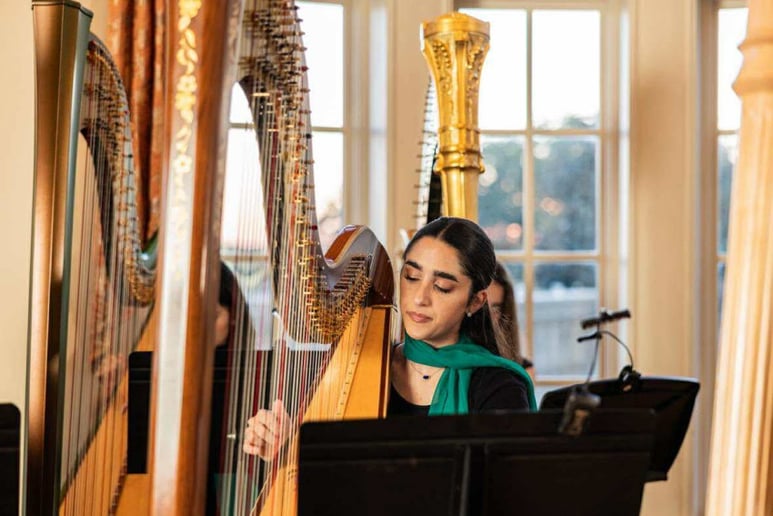 Gallery photo 1 of Zoë Winn, Harpist