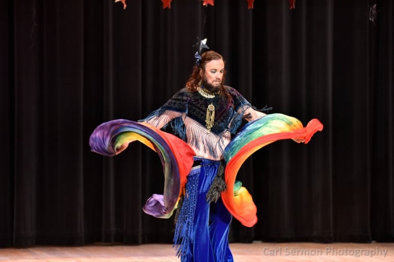 Gallery photo 2 of Zorba, "The Veiled Male"