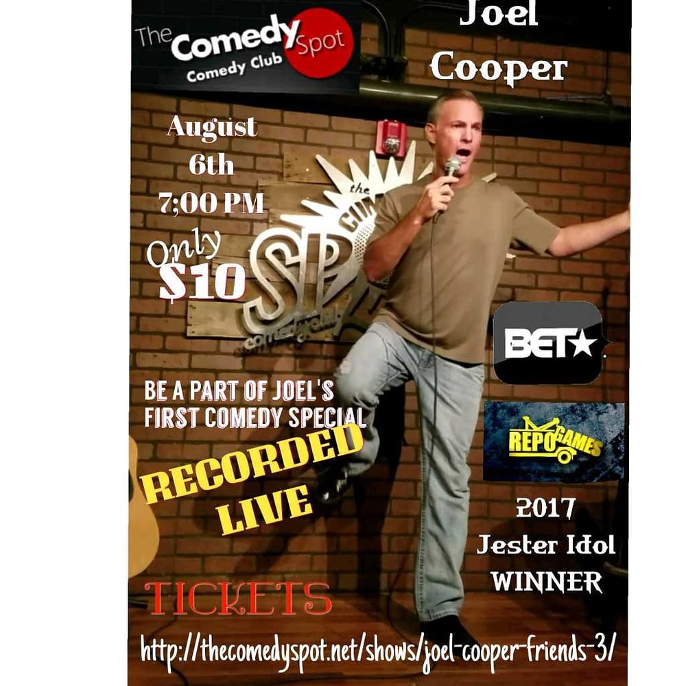 Profile thumbnail image for Comedian Joel Cooper