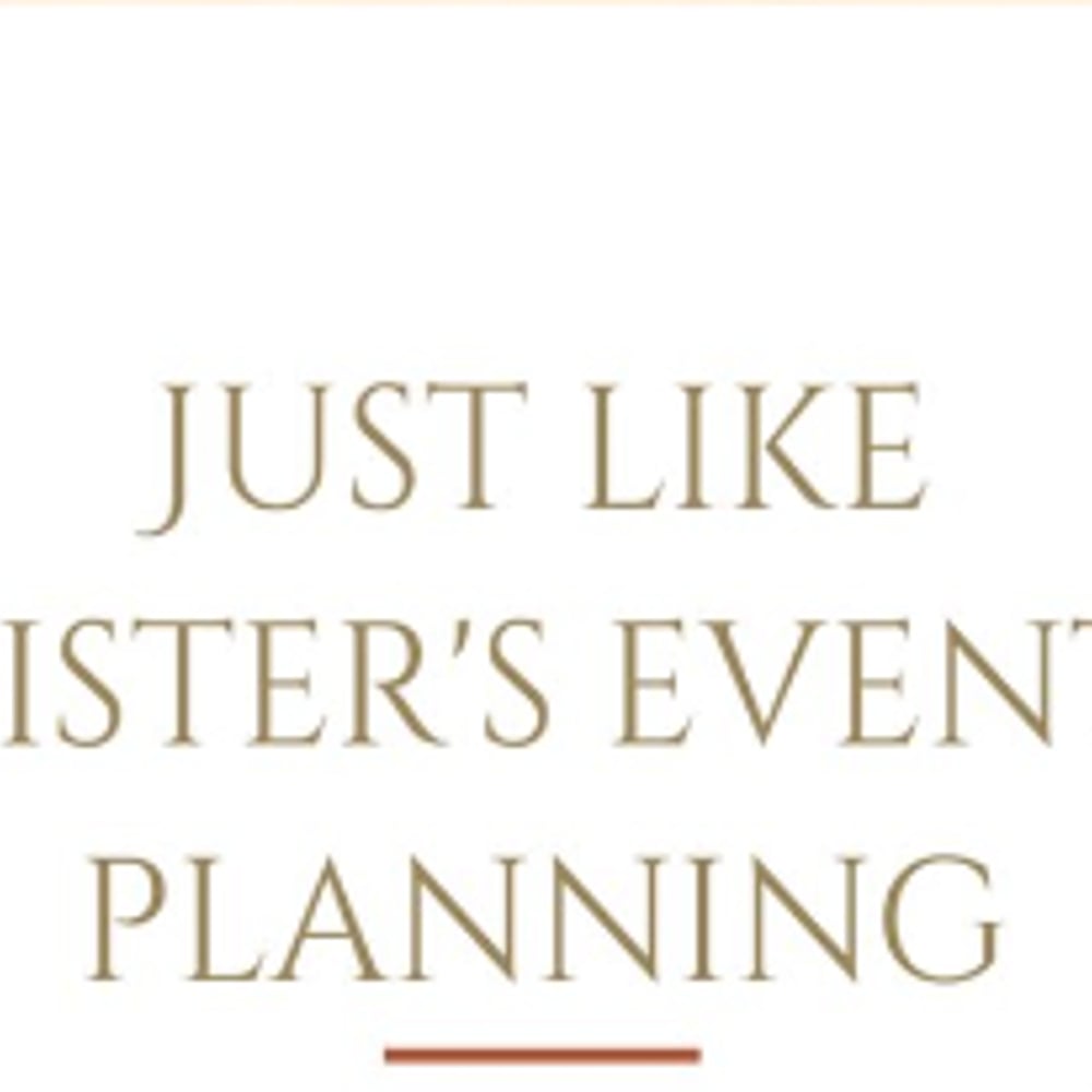 Profile thumbnail image for Just Like Sisters Event Planning