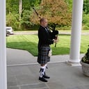 Bagpiper for hire!